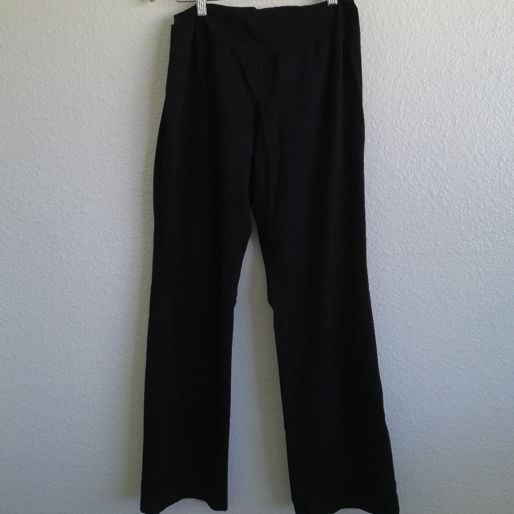 Black Maternity Dress Pants